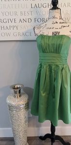 David's Bridal Kelly Green Dress